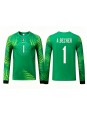 Brasilien Alisson Becker #1 Målvakt Replika Borta Kläder VM 2026 Långärmad Brasilien Alisson Becker #1 Målvakt Replika Borta Kläder VM 2026 Långärmad